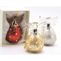 Engel 8 cm - Glas - Kleuren Ass 