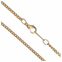Chaîne 45 cm + Mousqueton - Métal Doré