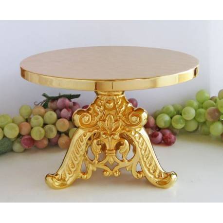 Sokkel Metaal Diam D. 20 Cm H 16 Cm 