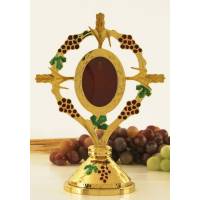 Relikwie H 23 Cm Diam Int 7.5x5.5 Cm 