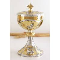 Ciborie H 23 Cm Diam 12 Cm 2-Kleurig 