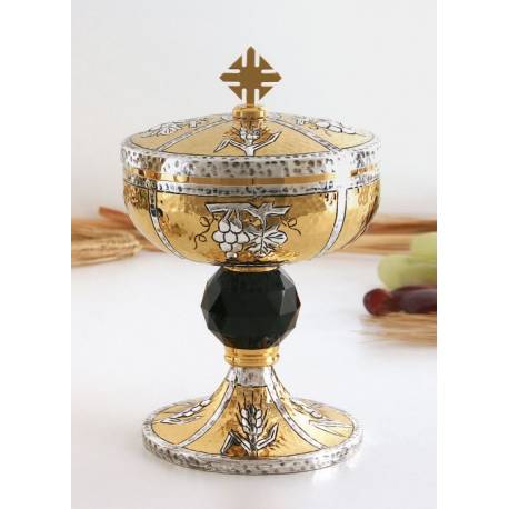 Ciborie H 22 Cm Diam 12 Cm 2-Kleurig 