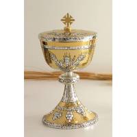 Ciborie H 22 Cm Diam 12 Cm 2-Kleurig 