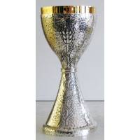 Calice H 21 Cm Diam 9 Cm Argenté