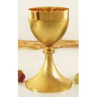 Calice H 19.5 Cm Diam Ouv. 10 Cm Doré