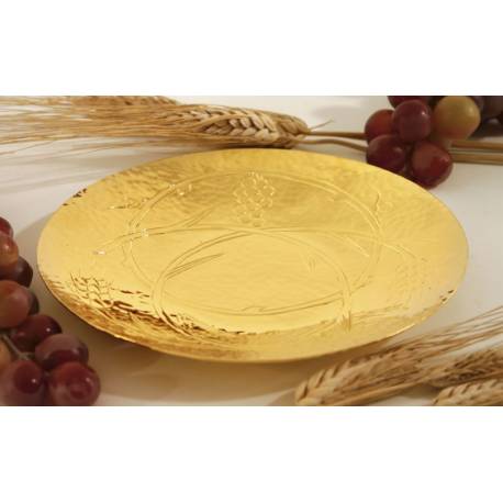 Patène Diam 17 Cm Doré