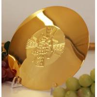 Patène Diam 15 Cm Doré