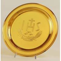 Pateen Diam 22 Cm Verguld 