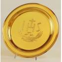 Patène Diam 22 Cm Doré