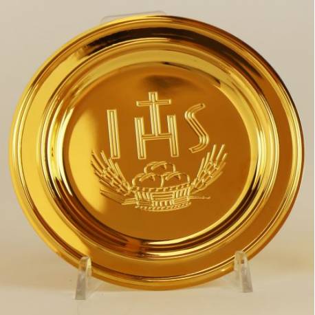 Patène Diam 14.5 Cm Doré