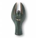 Statue 7.5 cm Bronze - Ange