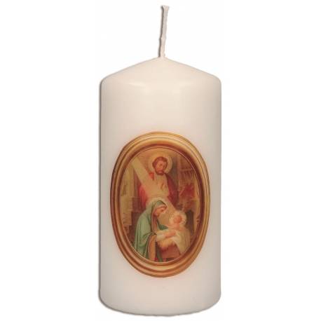 Bougie De Noel Creche 10 Cm