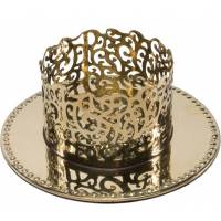 Bougeoir Diam 6 Cm Messing