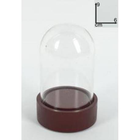 Globe / Verre Ht 13 cm - Diam 7.5 cm
