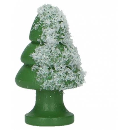 Flocon De Neige-Bois 3 Cm Petit Arbre