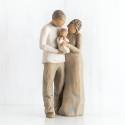 Willow Tree beeldjes : Koppel Staand Met Baby 22 Cm - We are three 