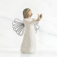 Statuette Willow Tree : Ange Avec Bougie 13 Cm - Angel of Hope