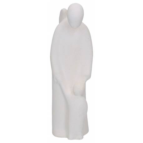 Engel Met Kind 19,5 Cm Keramiek 