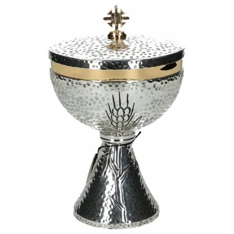 Ciborie H 16 Cm Verzilverd 