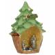 Nativité/Sapin - 5 X 4 X H7 cm