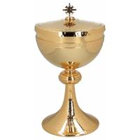 Ciborie hoogte 22.5 cm diameter 12 cm 