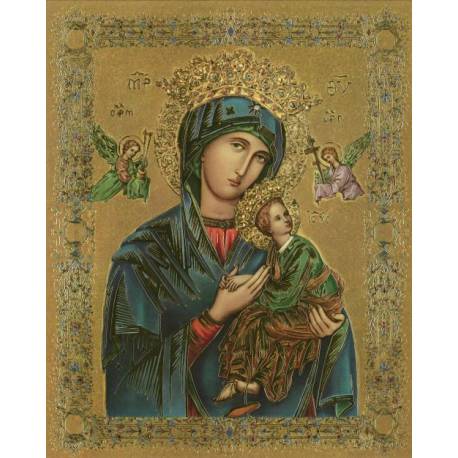 Poster 20 X 25 cm Altijddurende Bijstand "Goud" 