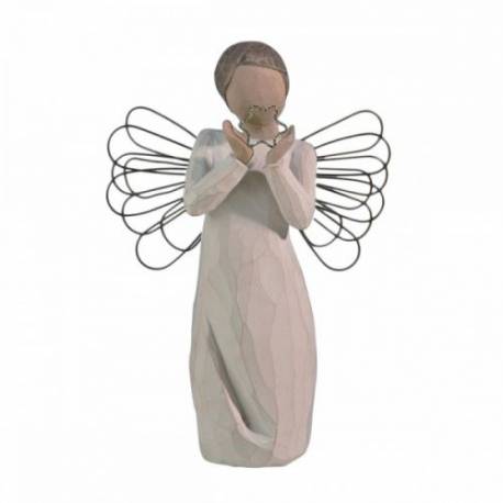 Statuette Willow Tree : Ange avec étoile 13.5 cm - Bright star