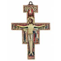 Croix St Damien - 14 X 10 cm