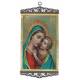 Icône - Tissu 20 X 38 cm - Vierge et Enfant