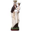 Statue vierge du Carmel 40 cm en résine