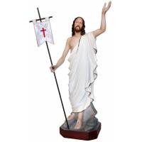 Statue Christ ressucité 60 cm en résine