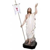 Statue Christ ressucité 85 cm en résine