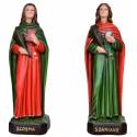 Statue Côme Et Damien 60 cm en résine