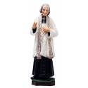 Statue Saint Curé d'Ars 30 cm en résine