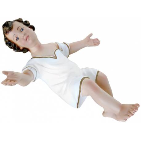 Statue enfant Jésus bras ouverts 23 cm en résine