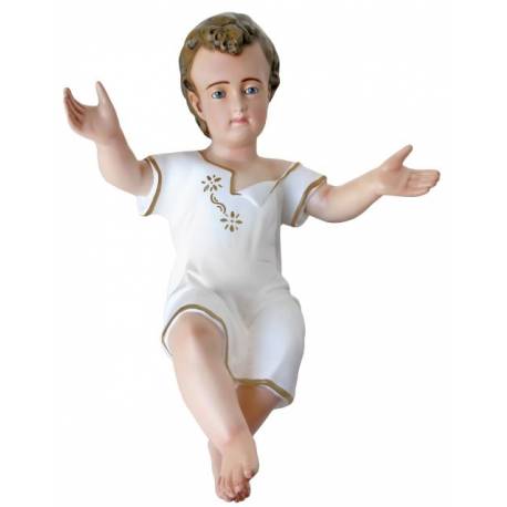 Statue enfant Jésus bras ouverts 50 cm en résine