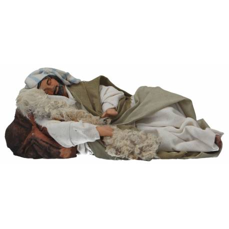 Santon Napolitain 12 Cm Berger Couche