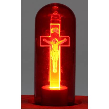 Kruislamp rood - LED TECNOLOGY - E 27 - 0,8 W 