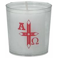 Paaskaars 60 / 60 + Beker Plast 