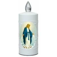 Lampe de cimetière Miraculeuse avec 2 piles AA incluses