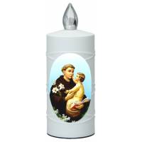 Lampe de cimetière Saint Antoine avec 2 piles AA incluses