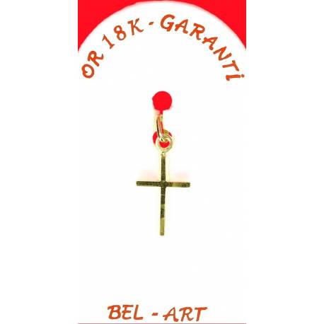 Kruisje Goud 18 Krt - 15 X 10 mm 