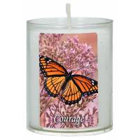 Bougie de circonstance 65 x 50 mm - Courage