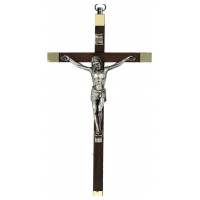 Kruisbeeld 17 cm Hout 