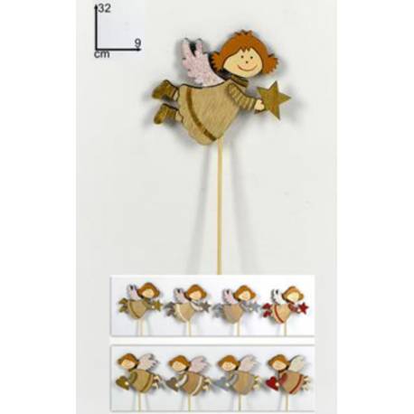 Décoration de Noël en bois Ange (8 modèles)