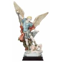 Saint Michel 31 cm "poussière de marbre"