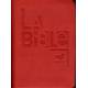 La Bible Parole de Vie avec livres deutérocanoniques - similicuir rouge