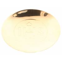 Patene dorée IHS diamètre 16 cm