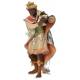 Set de trois rois mages : crèche de Noël en bois Ulrich 15 cm