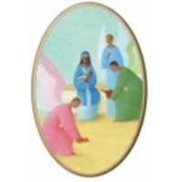 Kader Hout Ovaal 10 X 15 Cm Eric Puybaret 